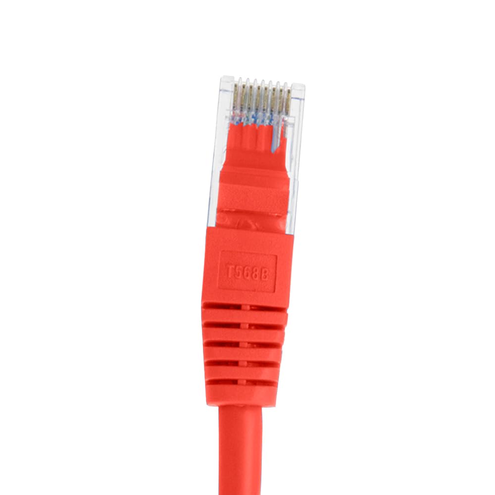 Skywalker Cat6 Ethernet Patch Cable (Red, 100 Feet)