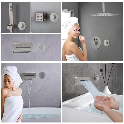 Homedec On/Off Brass Shower Diverter Flow Control Valve thumb #3