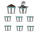 Produktbild 8 x Edelstahl-Kaffeefilter, nachfüllbar, wiederverwendbar, kompatibel mit Nespresso