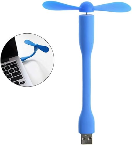 Miniatura 6 de Ventilador de enfriamiento USB Gadgets electrónicos Ventilador Led USB Mini Ventilador Portátil Flexible Enfriador Para Portátil Teléfono