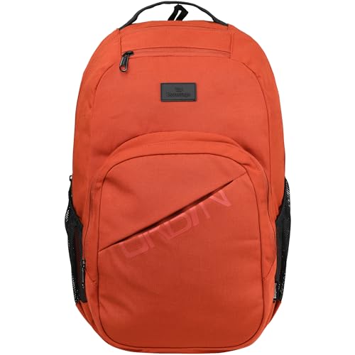 Bevantage Mochila de viagem casual urbana caminhada diária viagem viagem resistente à água bolsa para laptop 25L, Laranja