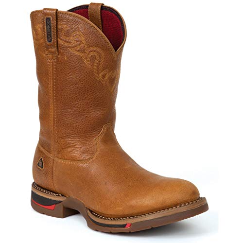 Image of Rocky Men's Long Range Round Toe Tan Work Boot