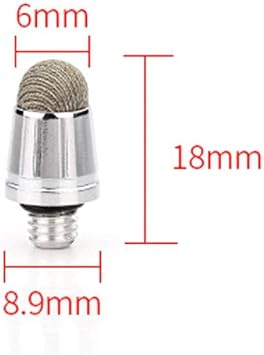 20pcs Replement Fiber Tips M5x0.8 Thread Repleable Mh Tips for itive Touch Sn Pens