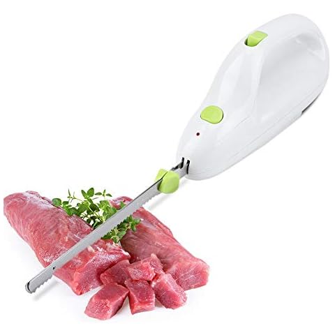 Elektrisches Brotmesser, Elektrisches Küchenmesser, Küchen Elektrische Brotmesser Automatisches Toast Fleischschneider Edelstahlklinge Zum Schneiden Von Fleisch Brot Käse Gemüse Und Obst Cover