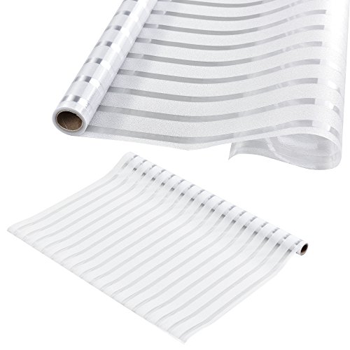 [casa.pro] Film anti-regards de haute qualité et résistant [75cm x 2m] fénêtre laiteux rayé