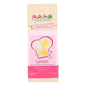 FunCakes Mix voor Bavarois Citroen: Perfect als Taartvulling, Heerlijke Crème, Perfect Dessert, Eenvoudig te Bereiden…