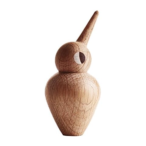 ArchitectMade Small Bird Wooden Figurine in Oak Cover