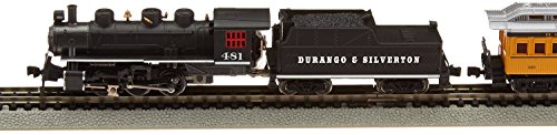 Bachmann Trains - Durango & Silverton Ready To Run Electric Train Set - N Scale 0.5 Liters