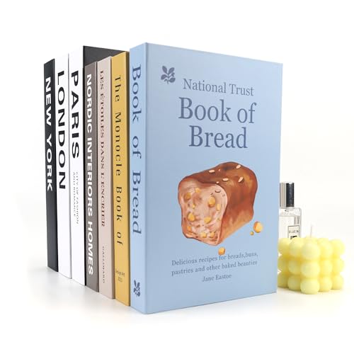 PTShadow Modern Home Decorative Books Office Decor Coffee Table BooksLiving Room Faux Books for Decoration Set of 7