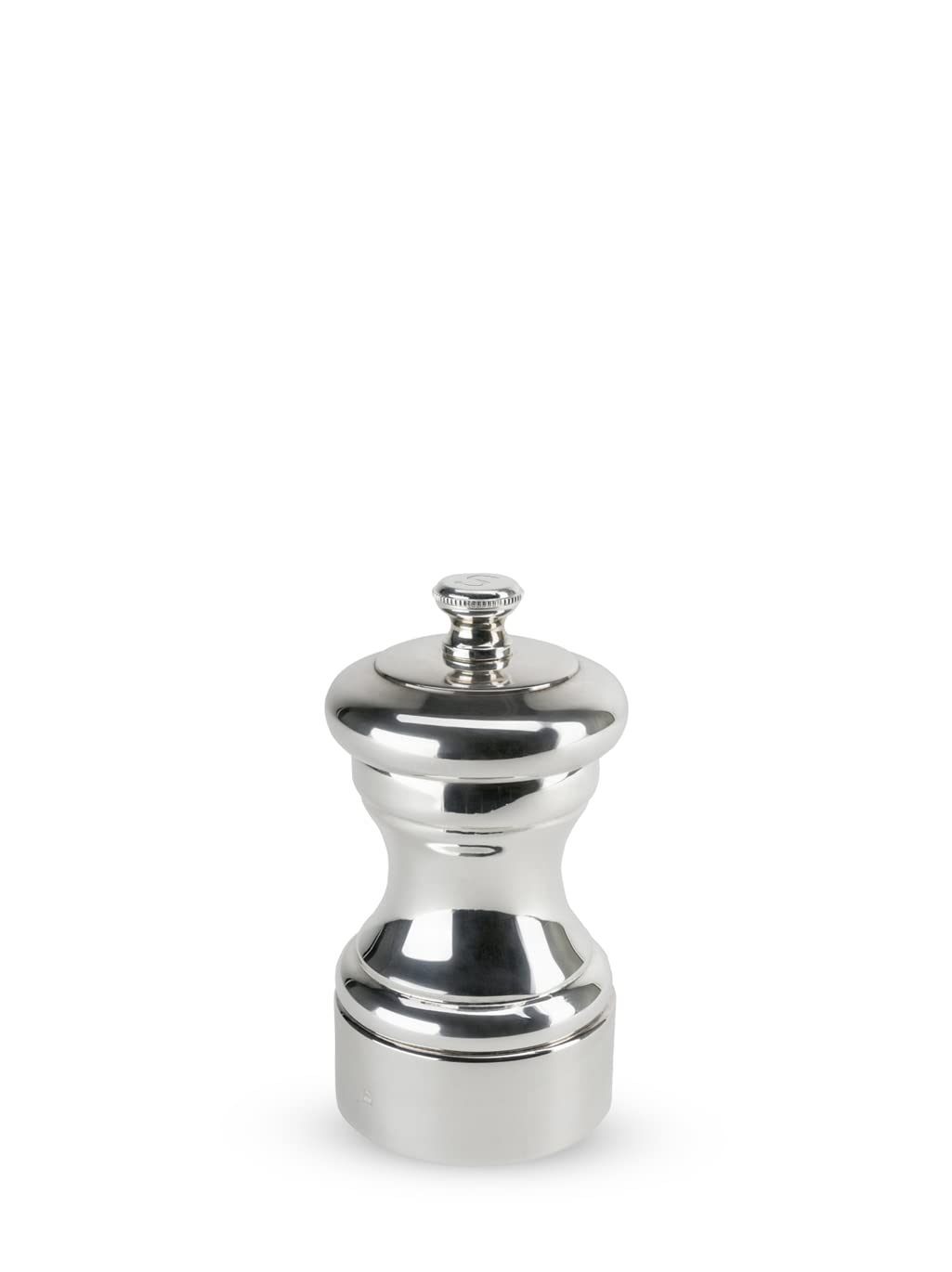 PEUGEOT - Moulin à Sel Mignonnette - Métal Argenté - 10 cm - Réglage Précis de la Mouture - Fabrication Française
