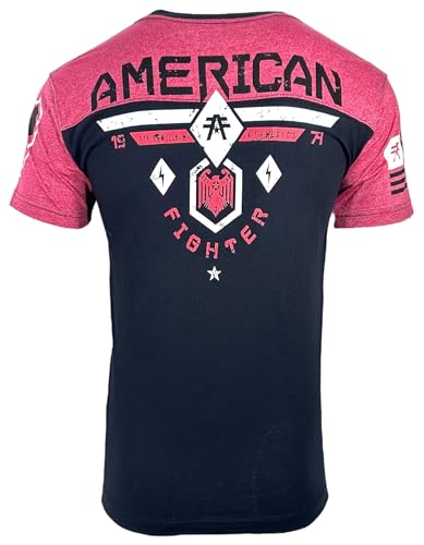 American Fighter Men's Premium Athletics T-Shirt, Graphic Design, Short Sleeve4