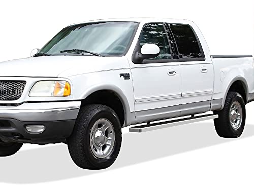 Estribos laterales de acero inoxidable 304 para Ford F150 miniatura 6