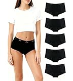 Photo Gallery iausie boxer donna in cotone organico - mutande donna pantaloncino confezione da 5 pezzi comodi e naturali - vita media, traspirante e antisfregamento bl xl Photo Gallery iausie boxer donna in cotone organico - mutande donna pantaloncino confezione da 5 pezzi comodi e naturali - vita media, traspirante e antisfregamento bl xl