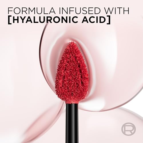 L'Oréal Paris Flüssiger Lippenstift Intensive Farbe Longwear Matte Formel mit Hyaluronsäure Transfer- und wischfest Unfehlbar Matte… – Ansicht 5