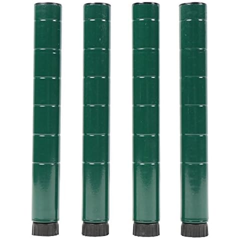 Apollo Hardware 7" High Heavy Duty Post Set for Green Wire Shelving(4 Pack of 7 High Post/Pole) Cover
