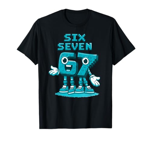 67 Sei Sette 6-7 - Dolce Brainrot Italiano Meme per Bambini. Meme per Bambini 67 Sei Sette 6 7 T-shirt Meme per Bambini, Regalo divertente per bambini per la prima elementare o il primo anno di scuola. Regalo per bambini per maschi o femmine. Iscrizione