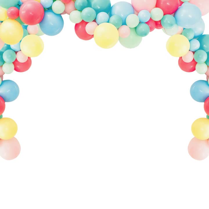 Festiko® Happy Easter Party Decorations,Easter Decorations, Spring Themed Party Favors Supplies,Easter Day Home Decor 50Pcs Multicolor Balloons