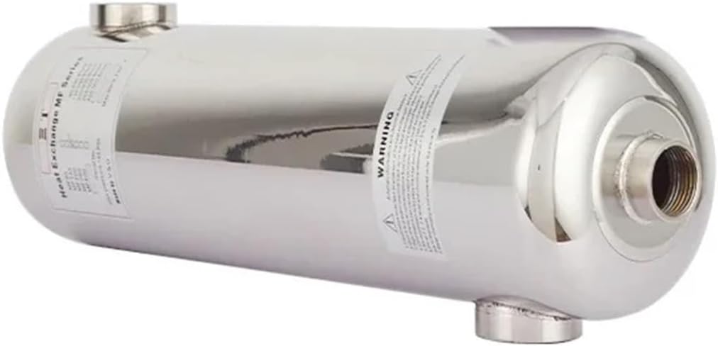 Water-cooled heat exchanger tubular black swimming pool heater 24-120kw