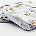 Asenappy 3 pcs Hook and Loop Fasteners Design Baby Reusable Cloth Diapers with 3 Microfier Inserts (Animals Prints)
