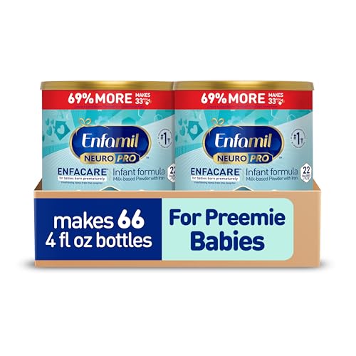 Enfamil NeuroPro EnfaCare High Calorie Premature Baby Formula,23 Oz, 2 CT
