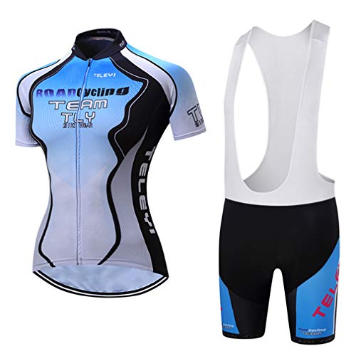 Summer Cycling Jersey Set Women Bicycle Cycling Clothing Mountain Bike Uniform Wear Racing Bicycle Clothes