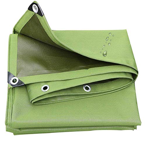 Bâche imperméable extérieure verte anti-UV pour bois et camping - 2