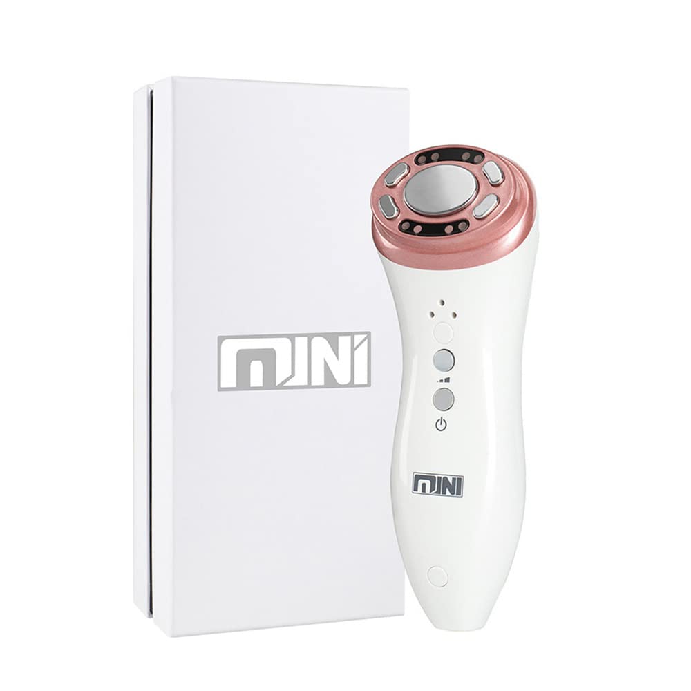 Dispositivo di Bellezza 3 IN 1 RF EMS MINI HIFU Portatile Ringiovanimento della Pelle con Lifting Facciale Macchina di Bellezza per la Cura Della Pelle del Viso