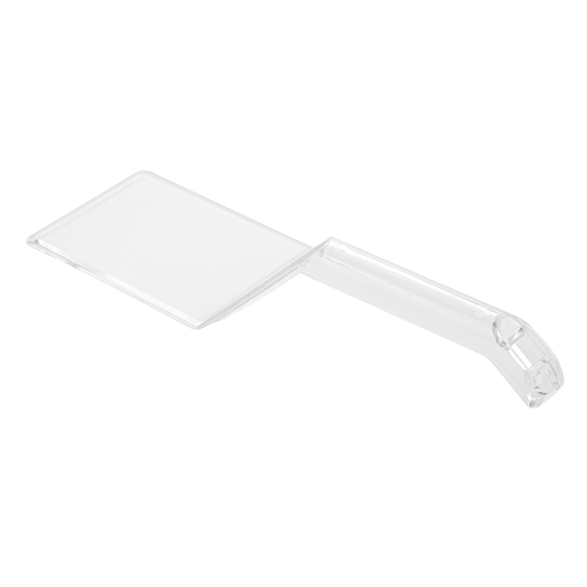 Restaurantware Cater Tek 10 Inch Serving Spatulas 10 Disposable Serving Utensils - Heavy-Duty Wide Edge Clear Plastic Lasagna Spatulas With Handle For Brownies Cakes And Eggs
