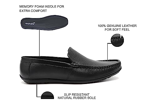 Image of ARAMISH Men's Genuine Leather Loafers