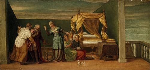 Tableau Paolo Veronese 60x90cm pour habiller un mur vide avec une toile vintage de Judith