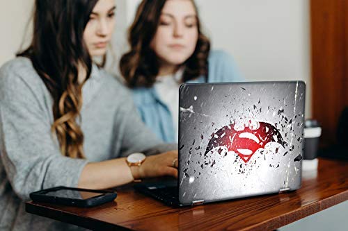 Image of GalaxsiaTM Batman Vs Superman Vinyl Laptop Skin /Sticker /Cover /Decal Compatible for Any 17 inch-17.3 inch Inches Laptop (Hp /Dell /Sony /Acer /Lenovo /Asus. Etc) Or Notebook.