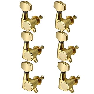 B Baosity Lot de 6x Clés Chevilles Mécaniques Accordeurs Pièces de Remplacement pour Guitares Electriques - Les Beatles, Paul McCartney, John Lennon, RIngo Starr, George Harrison