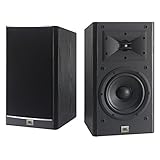 JBL Arena 130 Black 2-Way 7-Inch Bookshelf Loudspeakers (Black)