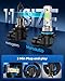 Marsauto H10/9140/9145 LED Fog Light Bulbs,100% Successful Installation,10000 Lumens 600% Brightness 6000K LED Bulbs,9040 9045 Fog Lights For Cars,Trucks,SUV, Non-polarity