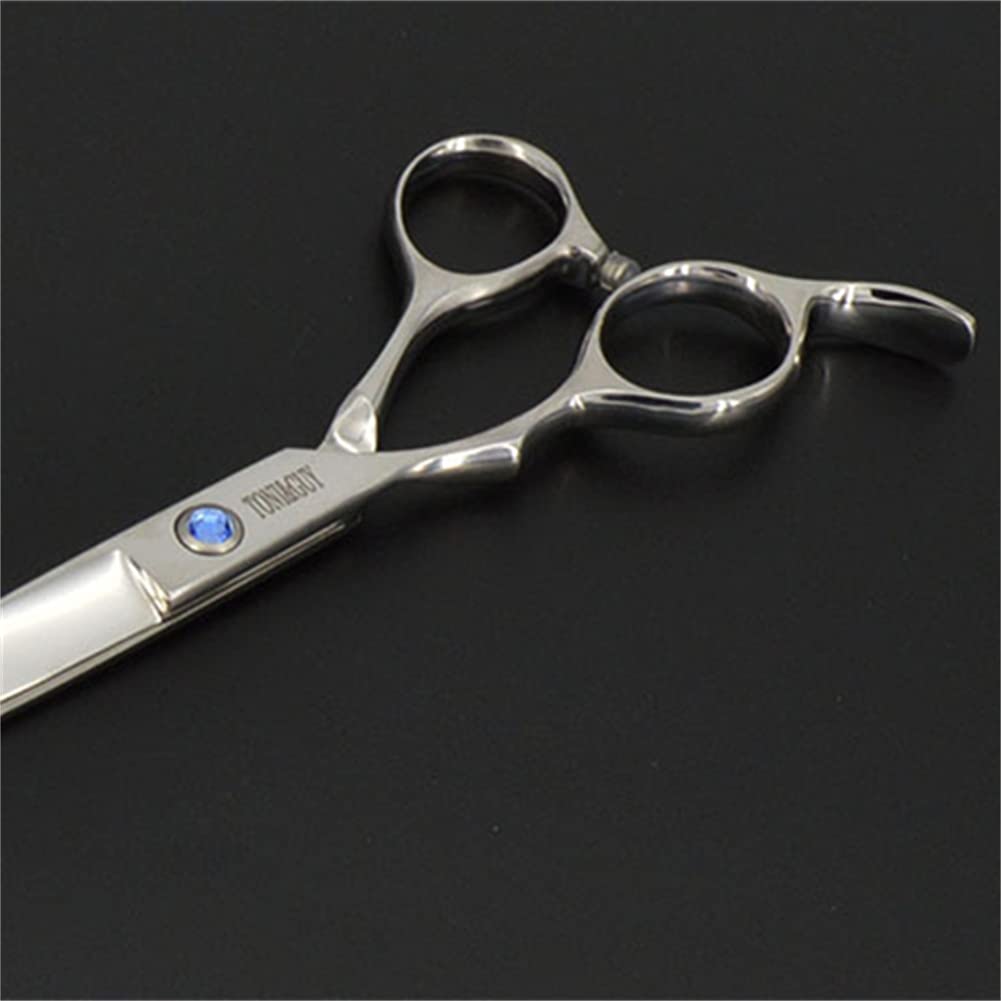 Ciseaux De Coupe De Cheveux Professionnels À Gauche, Ciseaux De Coiffure en Acier Inoxydable De 6,0 Pouces, pour Hommes Femmes Enfants Animaux Domestiques Salon Salon Coiffeur