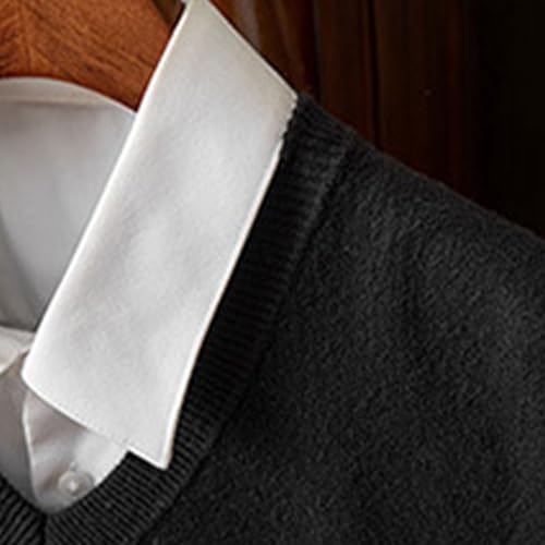 Cambkatl Men's V Neck Sweater Vest - Slim Fit Casual Sleeveless 2025 Fall Stretch Basic Knitted Tank Tops4