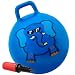 WALIKI TOYS Hopper Ball For Kids Ages 7-9 (Hippity Hop Ball, Hopping Ball, Bouncy Ball With Handles, Sit & Bounce, Kangaroo Bouncer, Jumping Ball, 20 Inches, Blue, Pump Included)