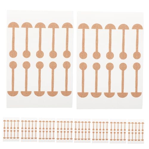 Homoyoyo 10 Piezas Tiras Nasales Elásticas Autoadhesivas para Modelado Práctico Corrector Flexible para Reducción de Nasales Anchas Cómodo y Seguro para Diario