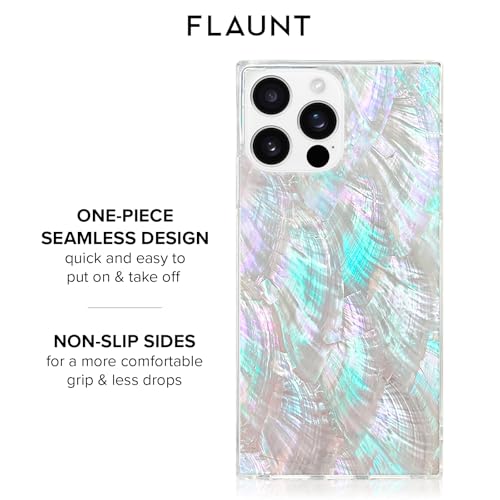Flaunt Official Square iPhone 16 Pro Case - Mother of Pearl - image 8