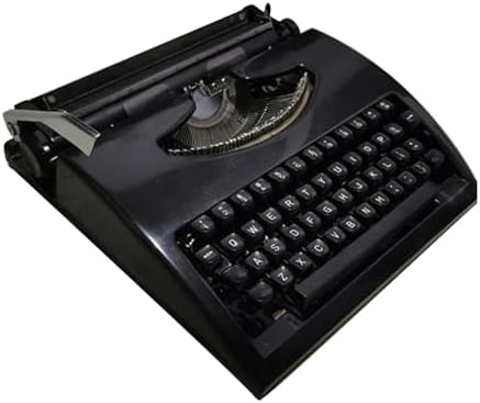 Retro Manual Typewriter Vintage Style Portable Mechanical Writing Machine for Letters Crafts Home Office Decor Lightweight Travel Gift