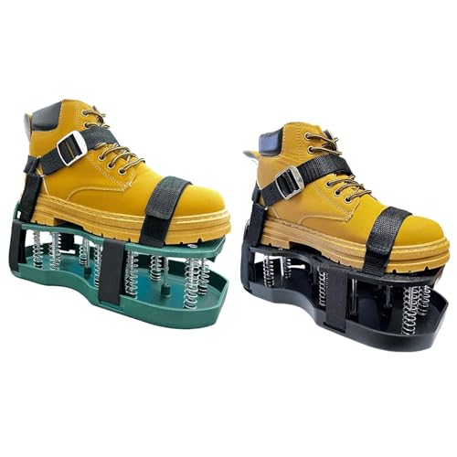 Chaussures à pointes pour sols en époxy évitant les marques de pas