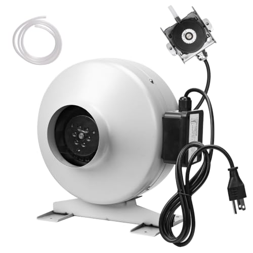 M-4DBT Automatic Dryer Vent Booster Exhaust Fan for 4 Inch Ducts