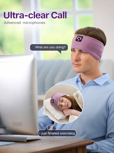 Fulext Auriculares para Dormir Bluetooth Deportes