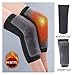 XYHTPP Winter Warm Knee Pads to Protect Against Cold Legs Velvet Sports Leg Guards(Black,XXL)
