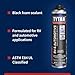 RV & Automotive Foam 24 oz. Black Spray Sealant, UV Resistant Spray Insulation, Waterproof, Polyurethane Expanding Foam, Ideal for RV, Pond, Waterfall and Landscape Applications (3 Can Kit)