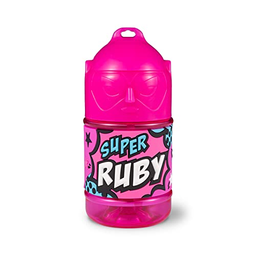 Personalised Super Drinks Bottle (Ruby), 118 ml