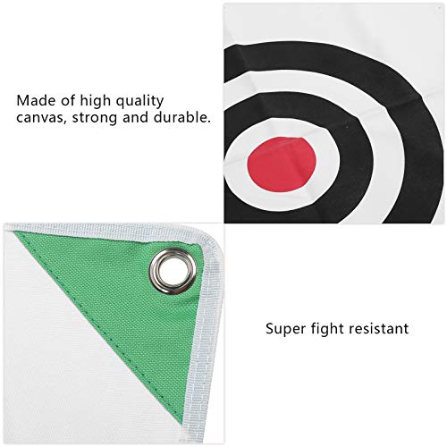 VGEBY Practice Hit Cloth frappant Le Tissu Cible frappant Le Filet Cible pour l'entraînement extérieur intérieur(Forme Ronde)