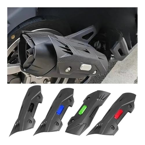 Bouclier Thermique Moto en ABS Carbone Protecteur Isolant Haute Performance - 2