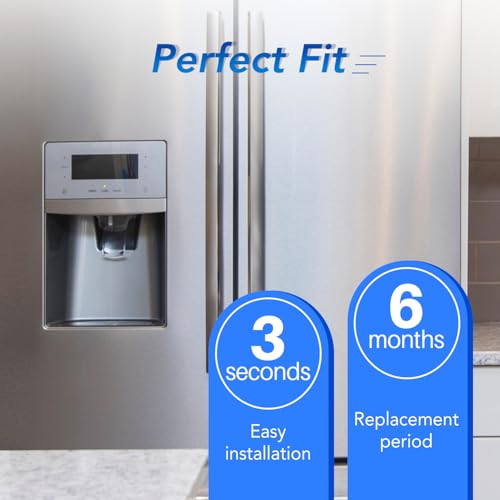 Image of ICEPURE RWF6100A Compatible with Bosch Ultra Clarity Pro Refrigerator Water Filter BORPLFTR50, BORPLFTR55, 12033030, 11025825, 11032531, B36CT80SNS, B36CL80ENS, WFC100MF, WFS200MF, 1PACK