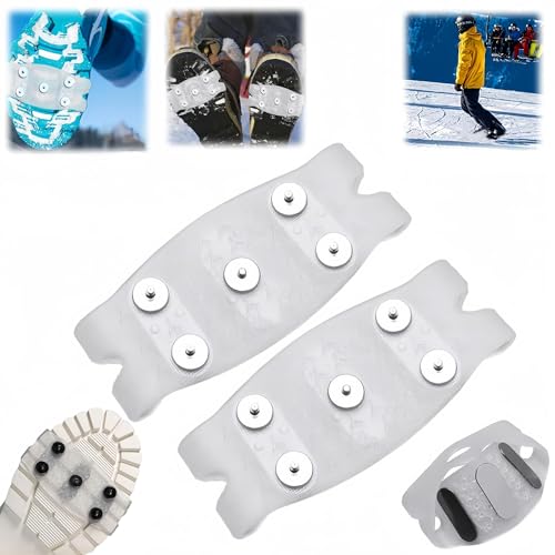 Outdoor Anti-Skid Shoe Covers, Universal Non-Slip Gripper Spikes, Manganese Steel Spikes Anti-Slip Shoe Covers, Anti-Skid Snow S